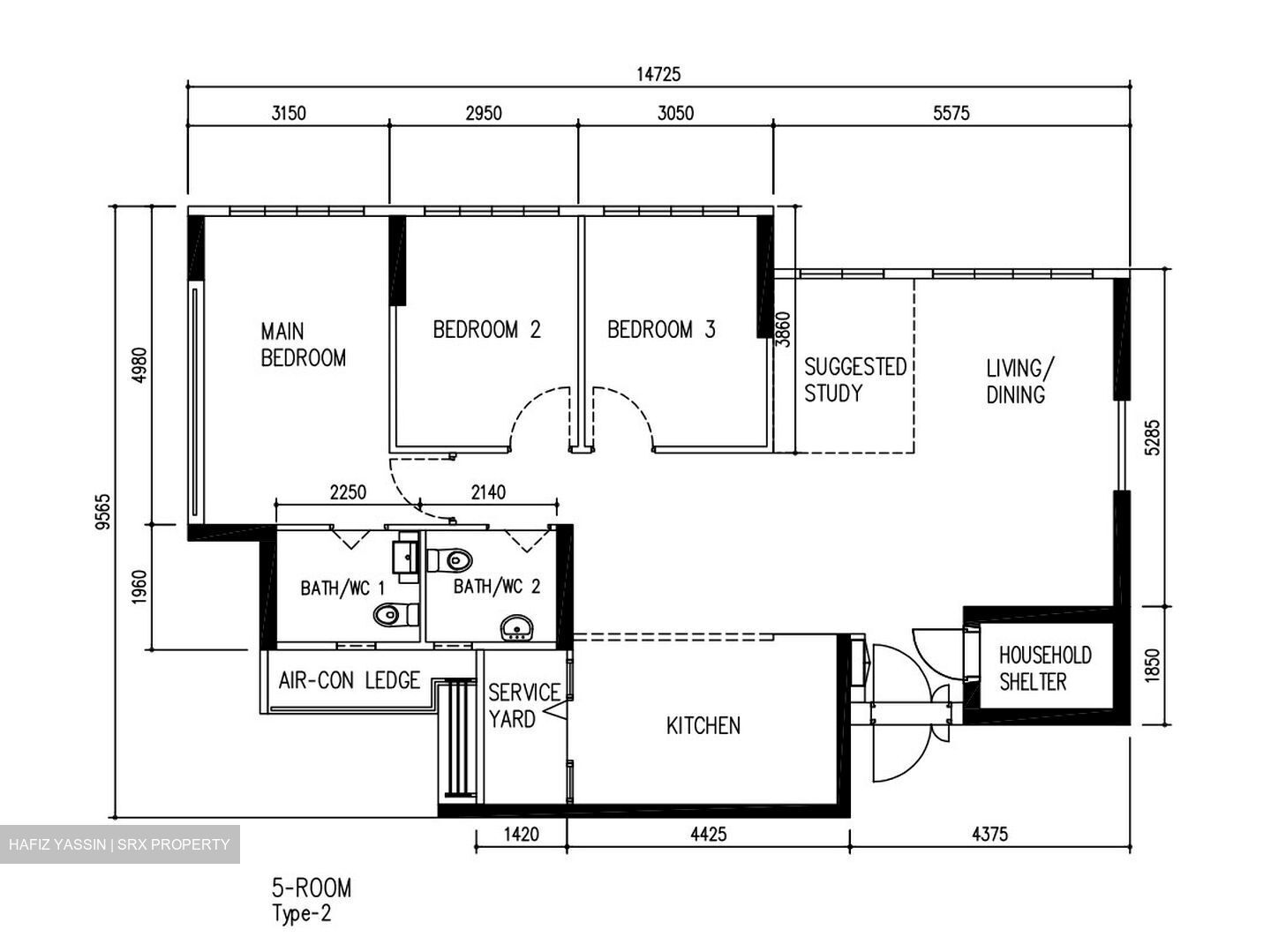 Blk 377B Hougang Rivercourt (Hougang), HDB 5 Rooms #638612801